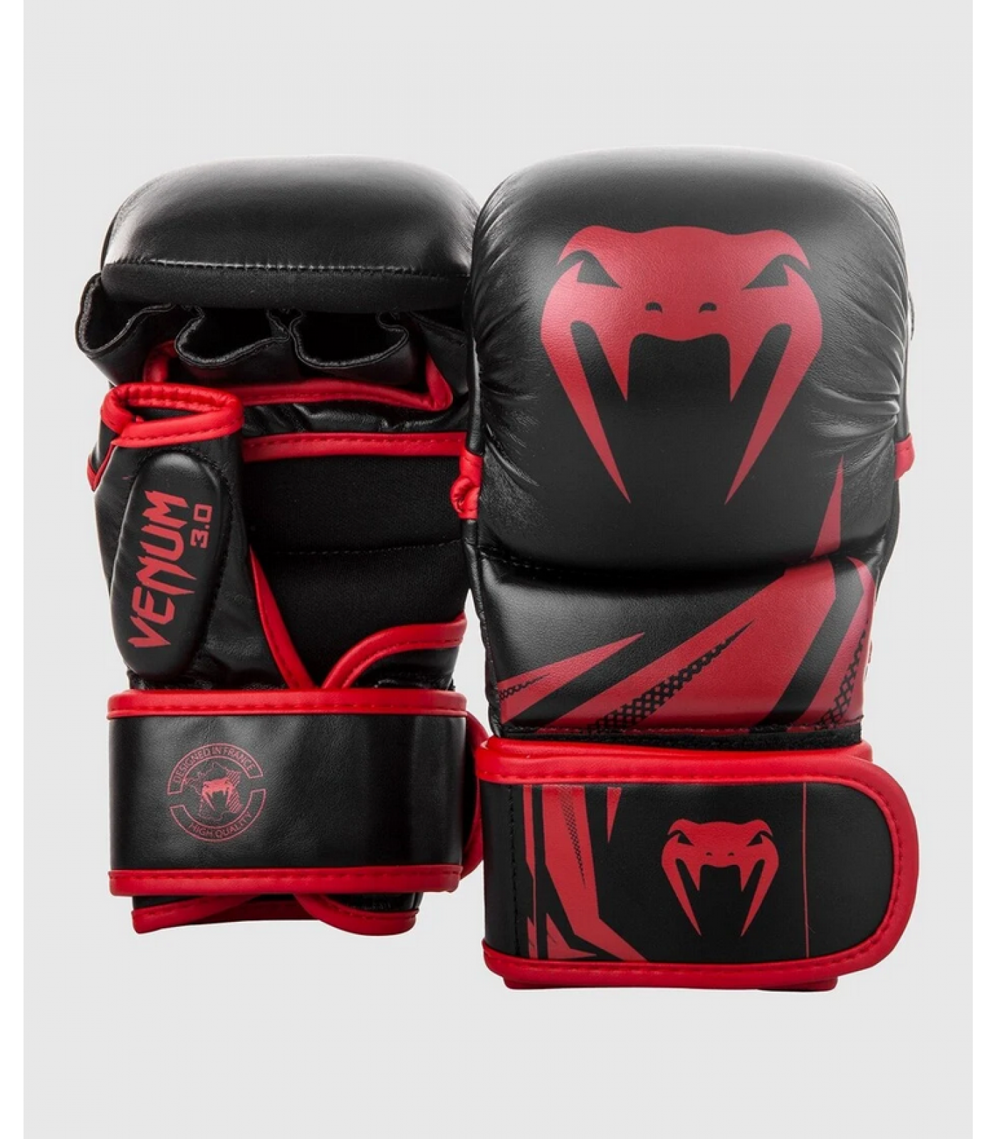 ММА Ръкавици - Sparring Gloves Venum Challenger 3.0 - Black/Red​